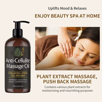 Natural Body Relaxing and Firming Skin Massage Oil Long Lasting Moisturizing for Spa Home Non Greasy Wholesale Bulk