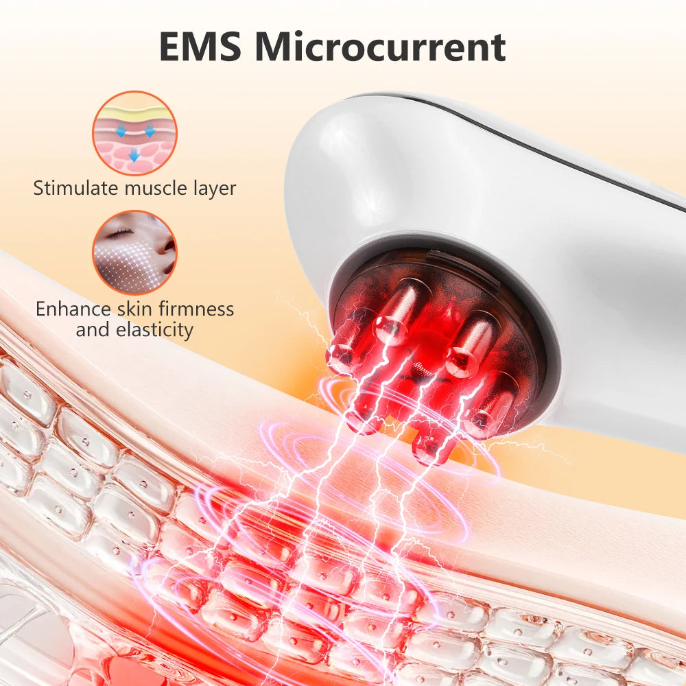 Rechargeable Body Sculpting Device Handheld Scraping Portable Electric Cupping Cellulite Massager for Face Body Abdominal Legs