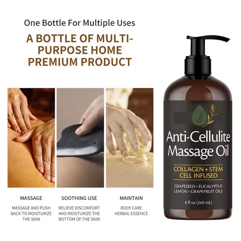Natural Body Relaxing and Firming Skin Massage Oil Long Lasting Moisturizing for Spa Home Non Greasy Wholesale Bulk